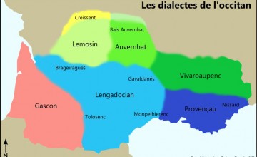 dialekty języka oksytańskiego