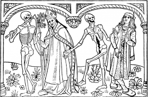 1024px-The_Waning_of_the_Middle_Ages_plate_3_-__The_Bishop_and_the_Squire_